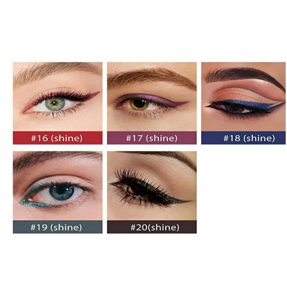 Waterproof Creme Gel Liner Pencil Set of 20 - Picture 6 of 10